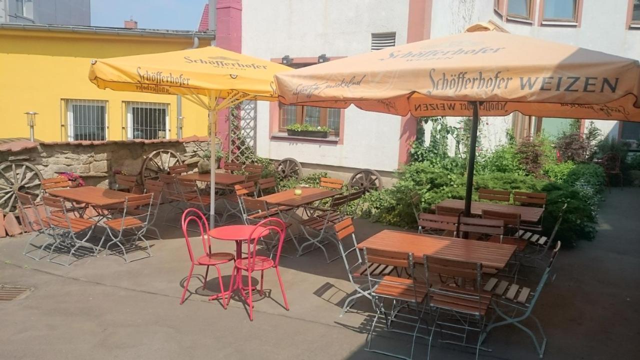 Hoteldeutscheshaus Leinefelde Exterior foto